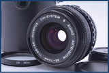 【美品・動作保証】 オリンパス Olympus OM-SYSTEM S ZUIKO AUTO-ZOOM 35-70mm F3.5-4.5 前後キャップ&レンズフィルター、ケース付 #my639
