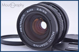 【美品・動作保証】 ペンタコン PENTACON auto MC 29mm F2.8 前後キャップ&レンズフィルター付 同梱無料 #my647