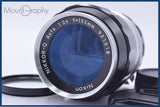 【動作保証】 ニコン Nikon NIKKOR-Q Auto 135mm F3.5 非Ai 前後キャップ&レンズフィルター付 同梱無料 #my662