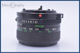 【動作保証】 キヤノン Canon New FD 35mm F2.8 前後キャップ&レンズフィルター付 同梱無料 #my688