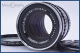 難あり ニコン Nikon NIKKOR-Q 13.5cm F3.5 前キャップ&レンズフィルター付 同梱無料 #my707