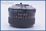 【美品・動作保証】 ヤシカ YASHICA DSB 55mm F2 前後キャップ付 コンタックスY/C用 同梱無料 #my716