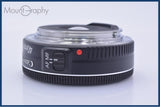 【美品・動作保証】 キヤノン Canon EF 40mm F2.8 STM 前後キャップ&レンズフィルター付 同梱無料 #my730