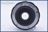 【動作保証】 ニコン Nikon NIKKOR-S Auto 35mm F2.8 非Ai 前後キャップ&レンズフィルター&フード付 同梱無料 #my744