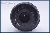 難あり ニコン Nikon AF-S DX NIKKOR 18-55mm F3.5-5.6 G VR 後キャップ&レンズフィルター付 同梱無料 #my751