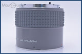 【美品・動作保証】 ペンタックス PENTAX 67 REAR CONVERTER 2X 前後キャップ付 同梱無料 #my759