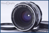 【動作保証】 ニコン Nikon NIKKOR-H Auto 50mm F2 非Ai 前後キャップ&レンズフィルター付 同梱無料 #my772