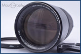 【動作保証】 コニカ KONICA HEXANON AR 200mm F3.5 前キャップ&レンズフィルター付 同梱無料 #my830