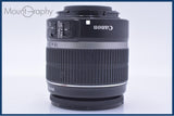 【動作保証】 キヤノン Canon EF-S 18-55mm F3.5-5.6 IS 前後キャップ&amp;レンズフィルター付 同梱無料 #my896