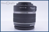 【動作保証】 キヤノン Canon EF-S 18-55mm F3.5-5.6 IS 前後キャップ&amp;レンズフィルター付 同梱無料 #my896