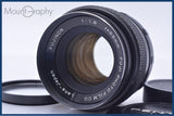 【動作保証】 富士フイルム FUJIFILM FUJINON 55mm F1.8 前後キャップ&amp;レンズフィルター付 M42用 同梱無料 #my901