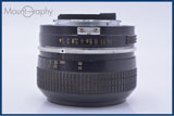 【動作保証】 ニコン Nikon NIKKOR 50mm F1.4 非Ai 前後キャップ&レンズフィルター付 同梱無料 #my936