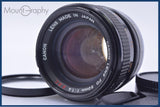 【動作保証】 キヤノン Canon FD 50mm F1.4 S.S.C. 前後キャップ&amp;レンズフィルター付 同梱無料 #my942