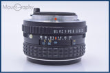 【動作保証】 ペンタックス PENTAX SMC PENTAX 55mm F1.8 前後キャップ&amp;レンズフィルター付 同梱無料 #my947