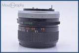 【動作保証】 キヤノン Canon FD 35mm F3.5 S.C. 前後キャップ&amp;レンズフィルター付 同梱無料 #my954