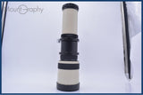 【動作保証】 スリービーチ 3Beach BIG 60DA 600-1000mm F9.9-16 前後キャップ、レンズフィルター、フード他 ミノルタSR用(MF) #my960
