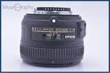 【美品・動作保証】 ニコン Nikon AF-S NIKKOR 50mm F1.8 G 前後キャップ&amp;レンズフィルター&amp;フード付 同梱無料 #my992