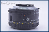 ニコン Nikon AF NIKKOR 50mm F1.8 前後キャップ&amp;レンズフィルター付 同梱無料 #my996