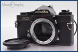 ★極上美品★ ミノルタ MINOLTA XD 前キャップ付 同梱可 #R218
