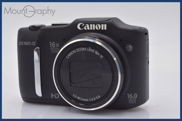 ★良品★ キヤノン Canon PowerShot SX160 IS 16x 単三電池 ★完動★同梱可 #R221