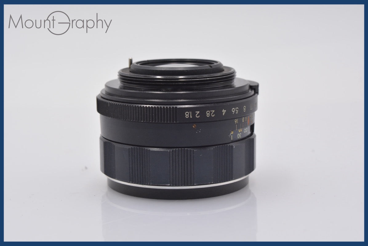 ☆実用美品☆ ペンタックス PENTAX Super-TAKUMAR 55mm F1.8