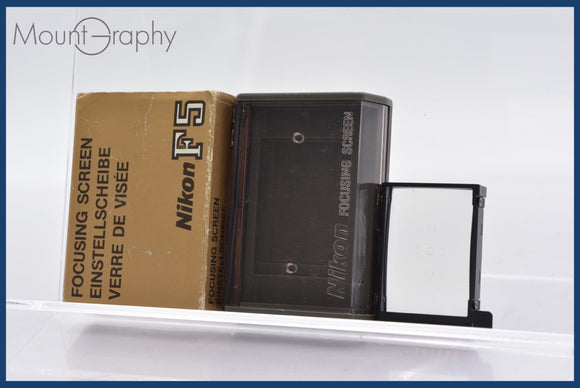 ★極上美品★ ニコン Nikon F5 EC-B ファインダースクリーン ケース、元箱付 ★完動★同梱可 #R227