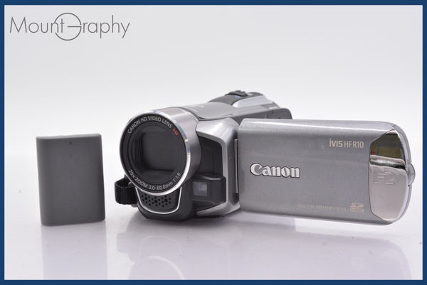 ☆極上美品☆ キヤノン Canon IVIS HF R10 20x バッテリー付属
