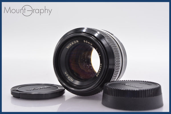 ☆実用美品☆ NIKON ニコン NEW NIKKOR 50mm F1.4 非Ai 前後