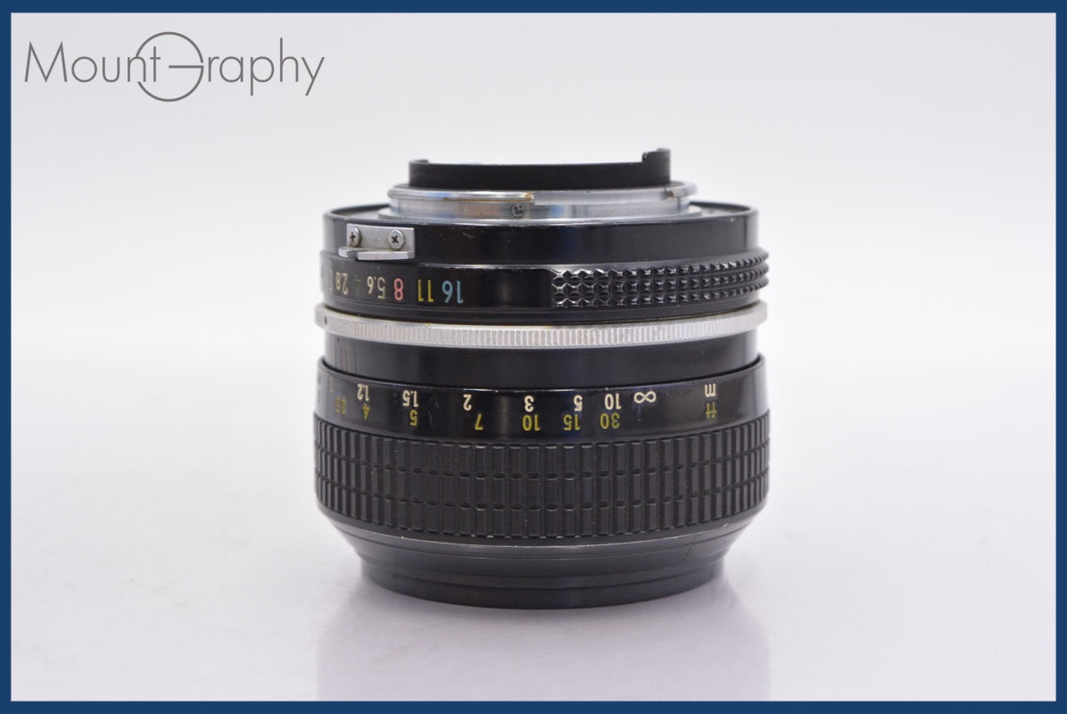 ☆実用美品☆ NIKON ニコン NEW NIKKOR 50mm F1.4 非Ai 前後