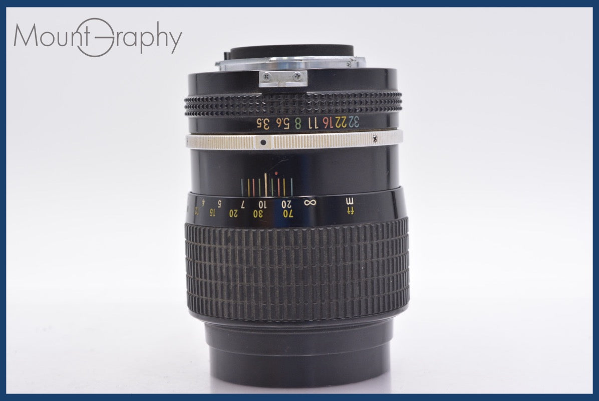 ☆実用美品☆ ニコン Nikon NIKKOR 135mm F3.5 非Ai 前後