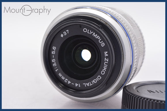 ★実用美品★ オリンパス Olympus M.ZUIKO DIGITAL 14-42mm F3.5-5.6 II MSC 後キャップ付 同梱無料 #R264