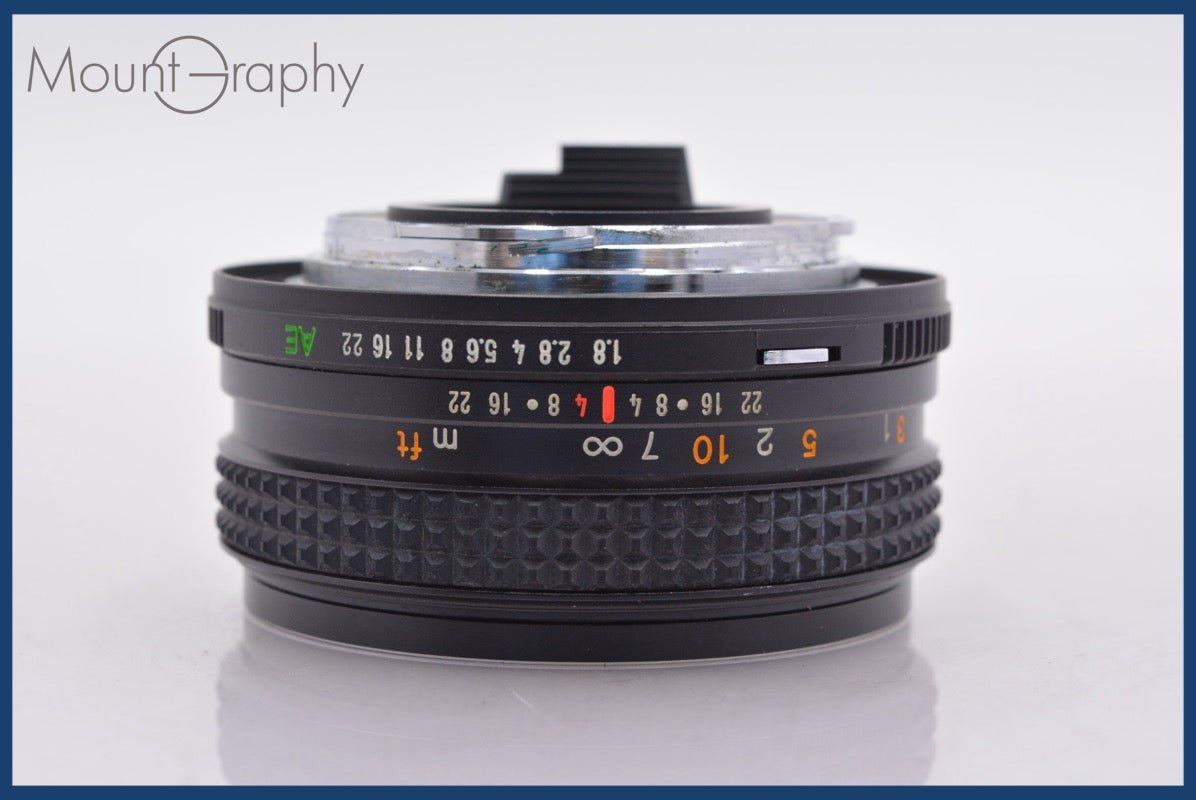 ☆極上美品☆ コニカ KONICA HEXANON AR 40mm F1.8 前後キャップ