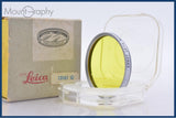 【動作保証】 ライカ LEICA ERNST LEITZ GMBH WETZLAR 45mm イエロー フィルター 元箱、ケース付 同梱無料 #R407