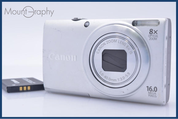 動作保証】 キヤノン Canon PowerShot A4000 IS 8x バッテリー付属 同