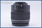 難あり キヤノン Canon EF-S 18-55mm F3.5-5.6 IS II 前後キャップ&レンズフィルター付 同梱無料 #R569