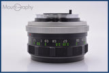 【動作保証】 ミノルタ MINOLTA MC ROKKOR-PF 55mm F1.7 前後キャップ&レンズフィルター付 同梱無料 #yk10008