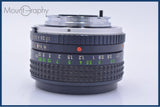 【動作保証】 ミノルタ MINOLTA MC ROKKOR-PF 50mm F1.7 前後キャップ&レンズフィルター付 同梱無料 #yk10046
