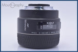 【動作保証】 ミノルタ MINOLTA AF MACRO 50mm F2.8 D 前後キャップ&レンズフィルター付 同梱無料 #yk10047