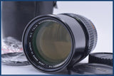 【動作保証】 ミノルタ MINOLTA MC TELE ROKKOR-PF 135mm F2.8 前後キャップ&レンズフィルター＆ケース付 同梱無料 #yk10050