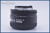 難あり ニコン Nikon AF NIKKOR 35mm F2 D 前キャップ付 同梱無料 #yk10064