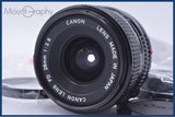 【美品・動作保証】 キヤノン Canon NEW FD 28mm F2.8 前後キャップ&レンズフィルター付 同梱無料 #yk10065