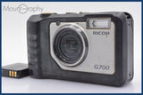 【動作保証】 リコー RICOH G700 25mm F3.5-5.5 単四電池仕様 バッテリー付属 同梱無料 #yk1923