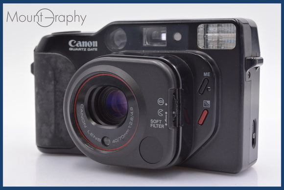 ★特別特価★ キヤノン Canon Autoboy TELE QUARTZ DATE 40/70mm F2.8/4.9 同梱可 #yk2328