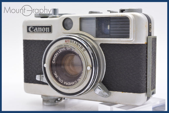 ★良品★ キヤノン Canon demi EE17 30mm F1.7 ★完動★同梱可 #yk2344