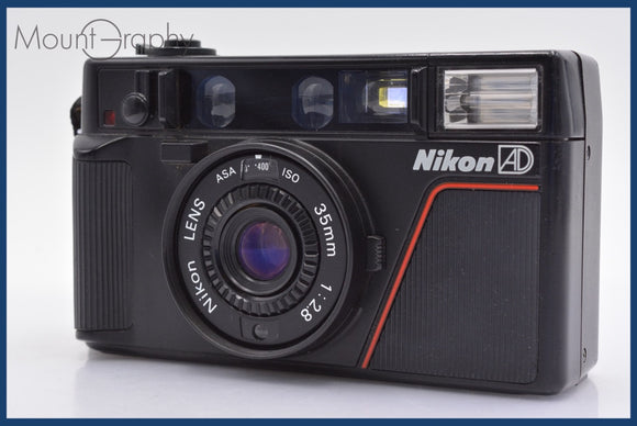 ★極上美品★ ニコン Nikon L35 AD 35mm F2.8 単三電池仕様 同梱可 #yk2363