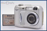 ★極上美品★ ニコン Nikon COOLPIX E3100 3x 単三電池仕様 メモリーカード付属 ★完動★同梱可 #yk2371