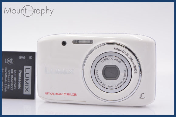 ★良品★ パナソニック Panasonic LUMIX DMC-S2 4x バッテリー付属 ★完動★同梱可 #yk2627