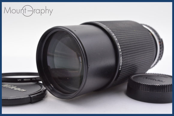 ★良品★ ニコン Nikon SERIES E Zoom 70-210mm F4 Ai-S 前後キャップ&レンズフィルター付 ★完動★同梱可 #yk2649