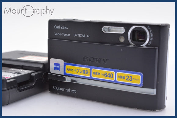 ★良品★ ソニー SONY Cyber-shot DSC-T9 3x バッテリー、充電器付属 同梱可 #yk2708
