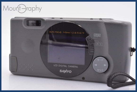 ★極上美品★ サンヨー Sanyo LCD DIGITAL CAMERA DSC-V1 単三電池仕様 ★完動★同梱可 #yk2768